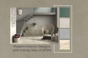 Modern interior Designs with trendy tiles of 2024
